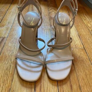 Mix No. 6 Women's Strappy Tan Heels